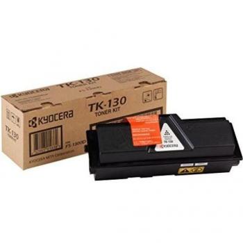 Kyocera TK-130 Negro Original Cartucho de Tóner