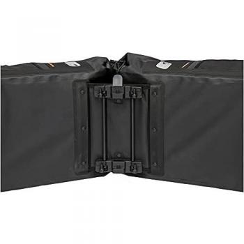 Bolsa Doble para Bicicleta New Looxs Varo Racktime Impermeable 40L Negra