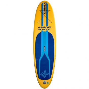 Tabla de Paddle Surf Hinchable Kohala Arrow School 2024 - Dimensiones: 310 x 84 x 12 cm, incluye set completo con remo, diseño Fusion y peso ligero