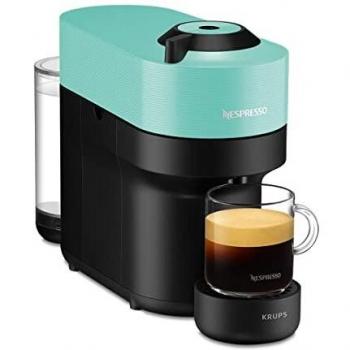 Cafetera de cápsulas Krups Nespresso Vertuo Pop XN9204 Aqua Mint