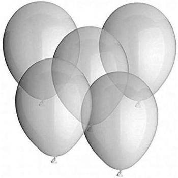 ULTNICE 25pcs 12 pulgadas espesado Ballon látex elástico para boda fiesta banquete decoración Color transparente