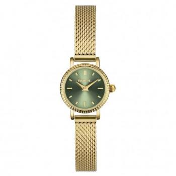 Reloj de Mujer Breil Darling Exfires Mono-color Movimiento Solo Green-2 Cuarzo Lanche y Acero Color Gold TW2002