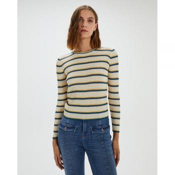 Jersey De Mujer Ajustado De Rayas De System Action