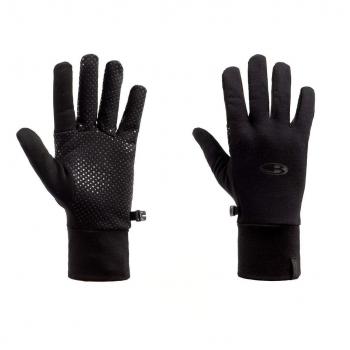 Icebreaker Sierra – Guantes de Hombre, color negro/negro, talla XS