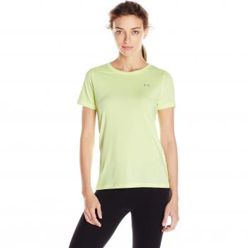 Under Armour UA HG Armour SS Camiseta Deportiva, Mujer, Azul