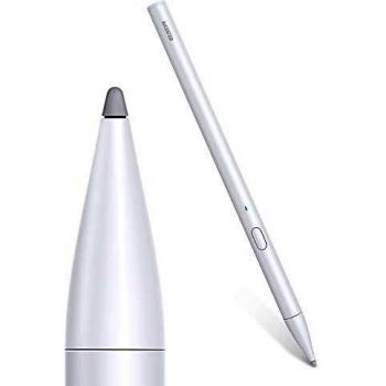 ESR Lápiz Táctil, Lápiz Capacitivo para iPad Recargable Compatible con iPad 8/iPad Air 4 2020/iPad Pro 2020&2018/iPad 7/iPad 6/iPad Air 3/iPad Mini 5, Pintar Lápiz Digital,Blanco,La Mano No Interfiere