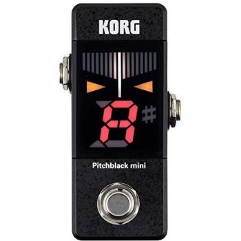 Korg PitchBlack Mini Black Tuner Pedal