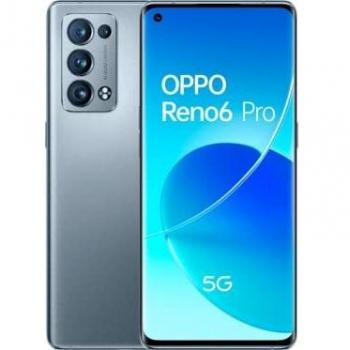 OPPO Reno 6 Pro 5G - Teléfono Móvil libre, 12GB+256GB, Cámara 50+16+13+2 MP, Smartphone Android, Batería 4500mAh, Carga Rápida 65W, Dual SIM - Plata