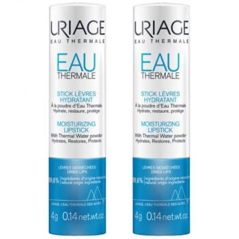 Uriage Eau Thermale Stick Labial Hidratante Polvo Atu 4 Gr Duplo