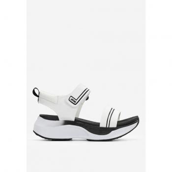 Sandalia Blanca Atom by Fluchos FUSIONV2 AT169 con características de diseño moderno, comodidad ergonómica, suela antideslizante y material de alta calidad