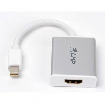 Adaptador Mini-DisplayPort a HDMI (Audio y Video) - Plata, 1.8m DVI 19 Pines M/M Negro Single Link
