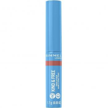 RIMMEL LONDON - Kind & Free Tinted Lip Balm 002 Natural Apricot, 1.7 g