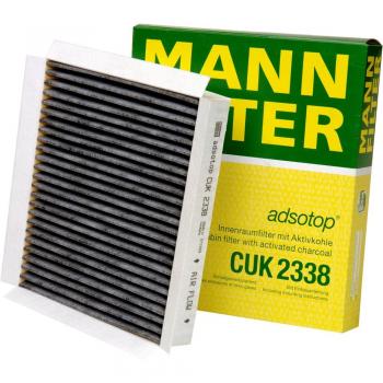 Original MANN-FILTER Interior Filter CUK 2338 – Pollen filter with active charcoal – For passenger cars