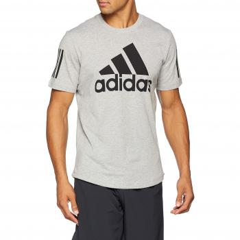 adidas M SID Logo tee - Camiseta, Hombre, Gris