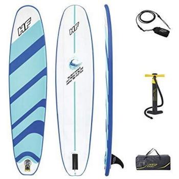 Bestway Tabla Surf Hinchable Hydro-Force 243x57x7 cm - Conjunto Paddle Surf Hinchable Hydro-force 8'0