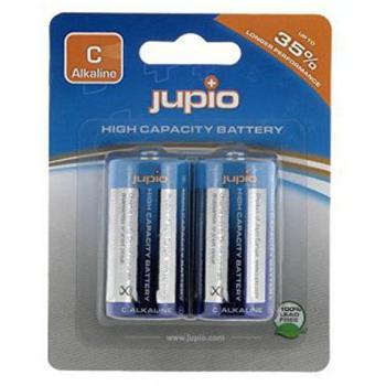 Pilas Alcalinas Jupio LR14 C (2 piezas)