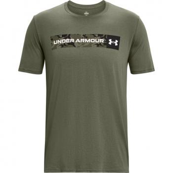 Under Armour - Camiseta de hombre Camo Chest Stripe