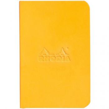 Conjunto de 2 minilibros Rhodiarama - Líneas horizontales Naranja+Amarillo