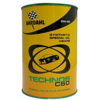 Aceite de Motor para Coche Bardahl TECHNOS C60 Exceed SAE 5W 40 (1L)