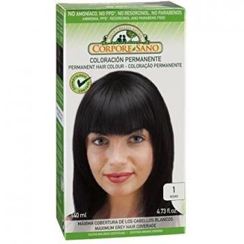 Corpore Sano Permanent Hair Dye Black 1 - 140ml Bio