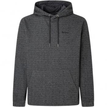 Pepe Jeans Mondra Washed Black Men's Hooded Sweatshirt