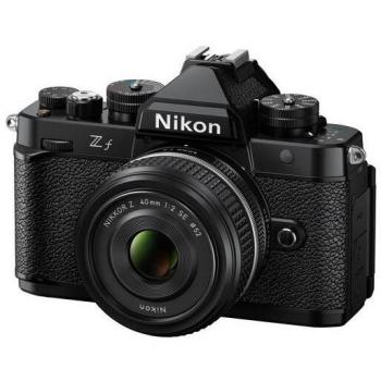 Nikon Z f + NIKKOR Z 40mm f/2 SE MILC 24,5 MP CMOS 6048 x 4032 Pixeles Negro