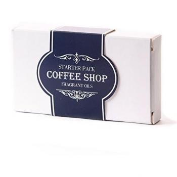 Aceite aromático pack de iniciación, tienda de café, 5 x 10ml, 100% puro