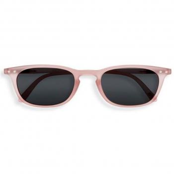 Gafas de sol Izipizi Sun Junior #E Pink para niños de 5 a 10 años, forma trapecio, color rosa