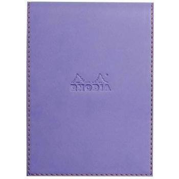 Funda porta-bloc + bloc - Rhodia 138109C - Cuadricula (5x5mm) - 11,5 x 15,8 + bloc N°13
