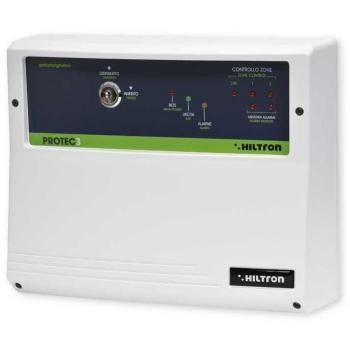 Centrale Antifurto Hiltron PROTEC3 - Unidad de Control de Alarma 2 Zonas + 24H No Excluyente