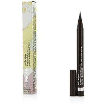 Clinique Nat To Drama Liq Eyeliner 02 Brown - 20 Ml 1600 G, Marrón, 2 g