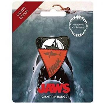 Fanattik Pin Badge-Jaws Poster