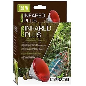 Lámpara Halógena de Infrarrojos para Terrario Reptiles Planet Plus