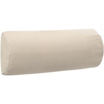 Reposacabezas de silla de jardín textilene crema 40x7,5x15 cm