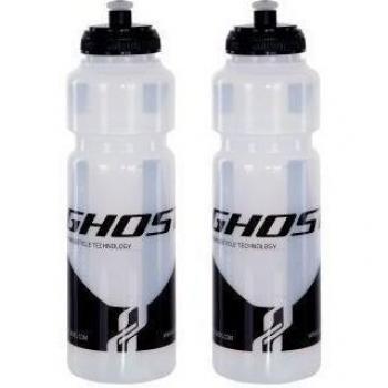 Ghost - Botella Water Bottle Clear/Black 750 ml Modelo 2015 clear/black Talla:750 ml