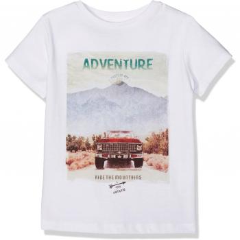 Gocco Coche, Camiseta para Niños, Blanco, 42830