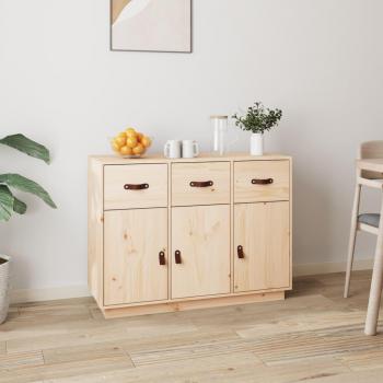 Aparador Bonnie 3 Cajones + 3 Puertas Natural 75X100x40 Cm