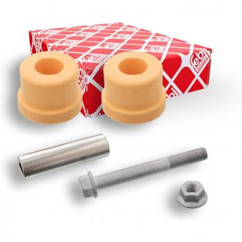 Kit de reparación y montaje en cabina FEBI BILSTEIN 104500, incluye todas las piezas necesarias para el soporte y la reparación de la cabina del vehículo, garantizando un ajuste preciso y duradero