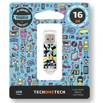 TECH ONE TECH Kaleydos Pendrive 16 GB, USB 2.0