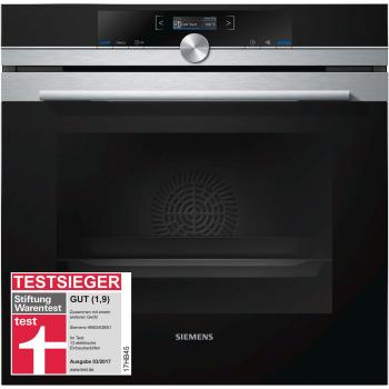 Horno Siemens HB634GBS1 con Función de Precalentamiento Rápido y Pantalla TFT