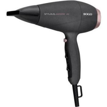 Secador de Pelo Sogo SEC-SS-3675 Profesional 2200W con 2 Velocidades