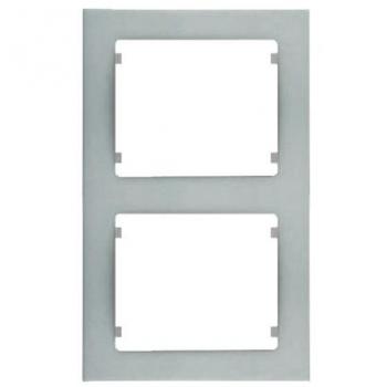Marco 2 elementos vertical Aluminio Mercurio BJC Iris Plus 18112-MA