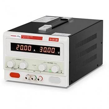 Fuente de Alimentación para Laboratorio Regulable 0-30 V 0-20 A DC 600 W S-LS-38