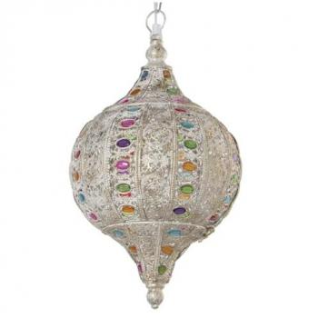 Lámpara de Techo Alexandra House Living Blanco Metal 27 x 47 x 27 cm