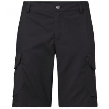 Vaude Neyland Cargo Shorts - Men's Functional Cargo Shorts - Black, Size 46
