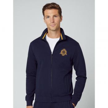 Hackett - Chaqueta deportiva de hombre en color azul marino con cuello alto