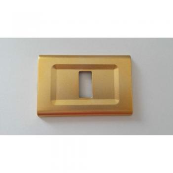 Placas de ABS Serie Magic Elite Bticino Compatibles con Tapas de Enchufes - Color Oro - 1 Foro