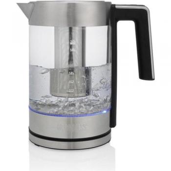 Princess 236042 London Deluxe Hervidor de Agua Acero Inoxidable 2200W 1.7L