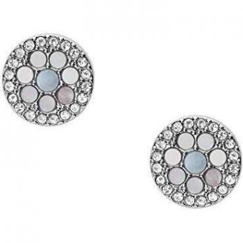 Fossil Mujer acero inoxidable Pendientes de botón JF03222040