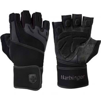 Harbinger Training Grip WW 2.0 Fitness Gloves with Wrist Wraps